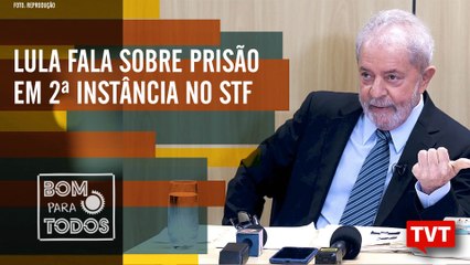 Download Video: Julgamento no STF - Lula opina sobre prisão em 2ª instância - Crise no PSL – Bom Para Todos 17.10