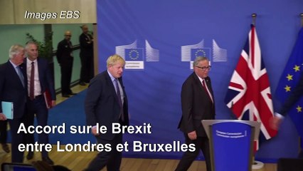 Brexit: nouvel accord conclu entre Londres et Bruxelles