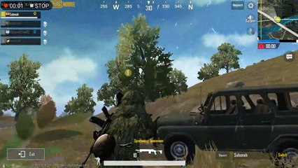 Escaping Red Zone In Fast Speedy Car Pubg Game