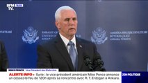 Syrie: le vice-président américain annonce un cessez-le-feu de 120h, à la suite de sa rencontre avec le président Erdogan