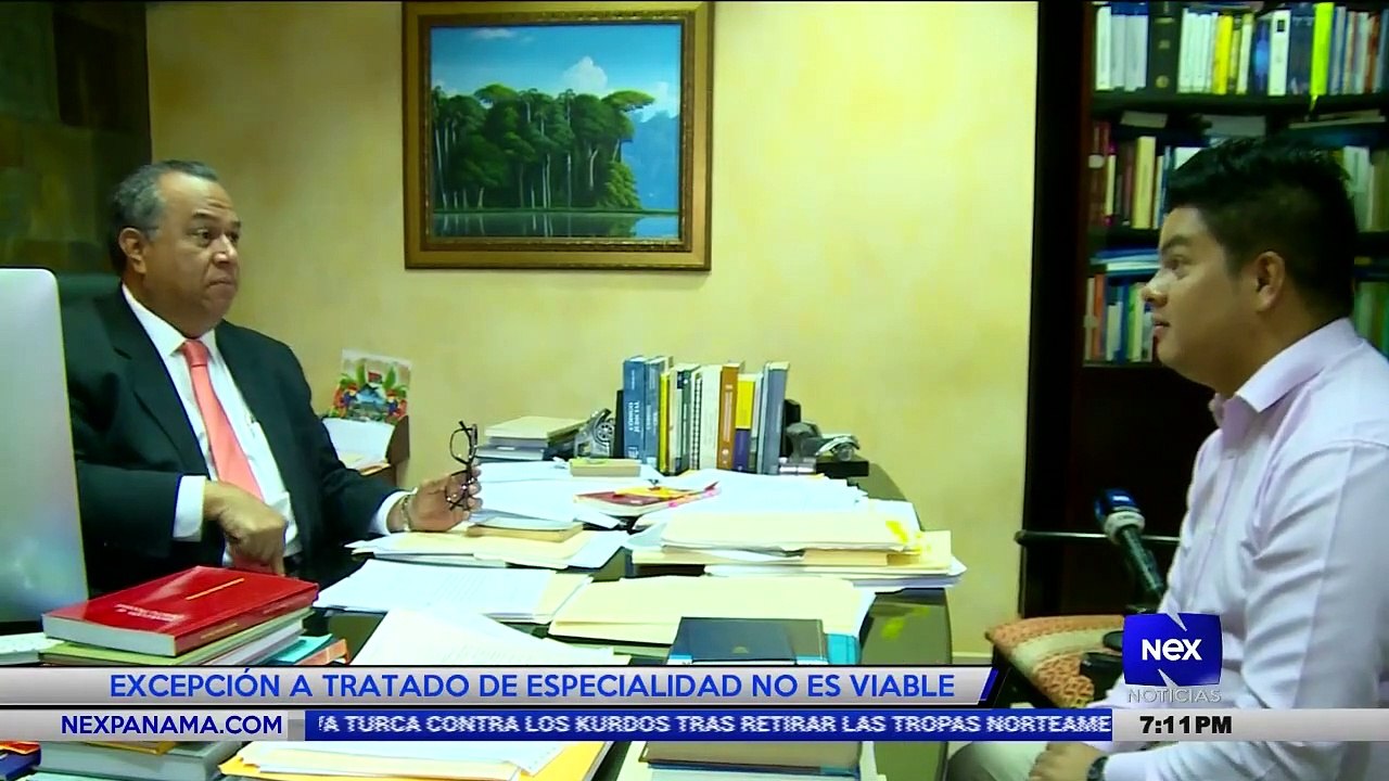 Excepción a tratado de especialidad no es viable - Nex Noticias