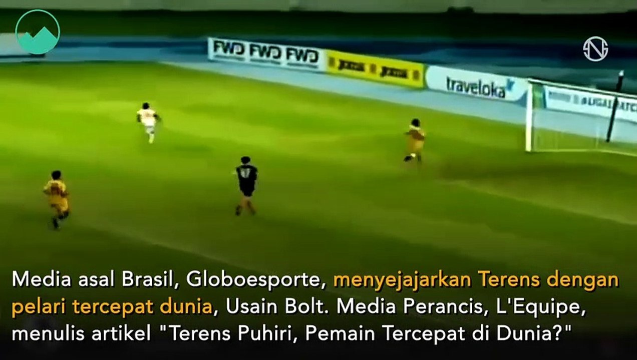 Terens Puhiri, Pesepakbola asal Timur Indonesia yang Melesat Secepat Usain Bolt