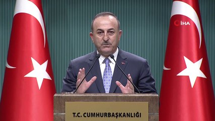 Dışişleri Bakanı Çavuşoğlu: 'İstediklerimizi aldık, harekata 120 saat ara veriyoruz'