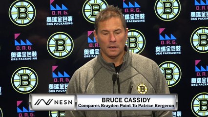Bruce Cassidy Compares Young Lightning Star To Patrice Bergeron