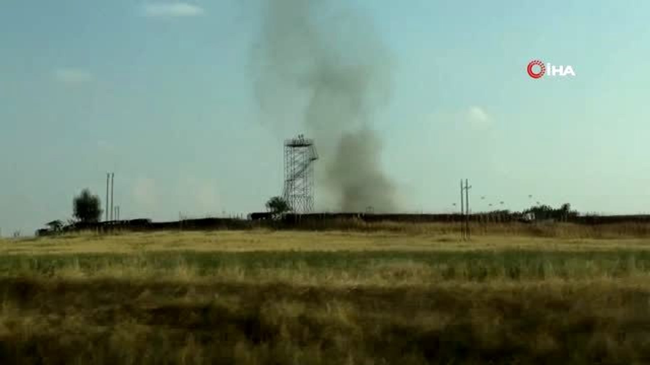 Nusaybin'de karakol yakınına havan topu düştü