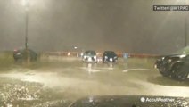 Heavy rains hammer Logan International Airport
