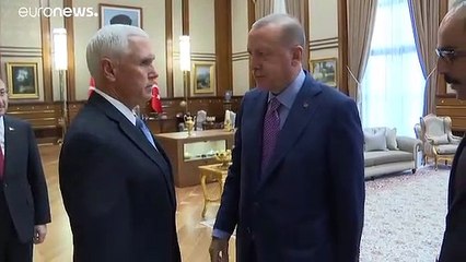 Турция приостанавливает военную операцию в Сирии на 120 часов