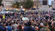 Extinction Rebellion defy police ban to occupy London's Trafalgar Square again, despite polarising tube protest
