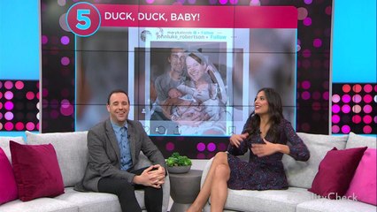 Family  of 3!' Duck Dynasty's John Luke Robertson and Wife Mary Kate Welcome Son John Shepherd
