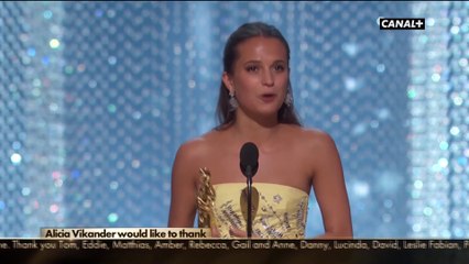 Alicia Vikander - Portrait de Stars de cinéma