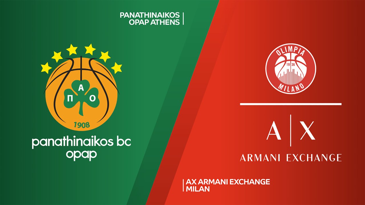 Panathinaikos OPAP Athens - AX Armani Exchange Milan Highlights | Turkish Airlines EuroLeague, RS Round 3