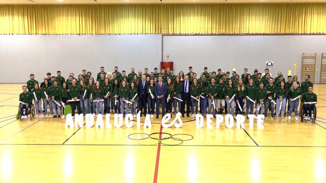 Moreno valora el impulso al Plan Andalucía Olímpica