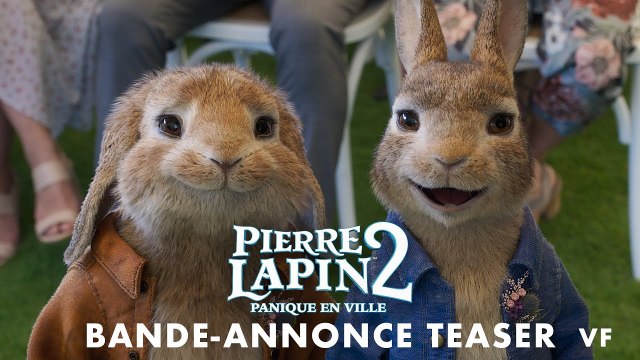 Pierre Lapin 2: Panique en ville Bande-annonce Teaser VF (2020) James Corden, Domhnall Gleeson