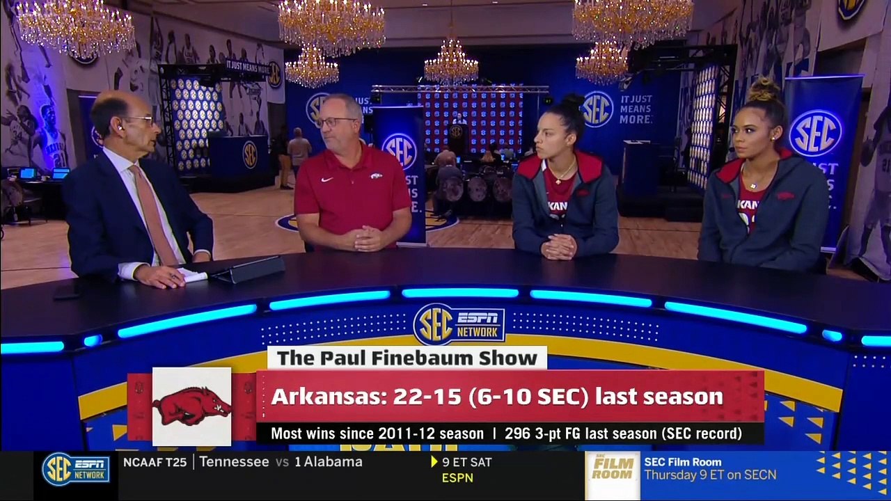 Mike Neighbors, Amber Ramirez and Chelsea Dungee on Paul Finebaum