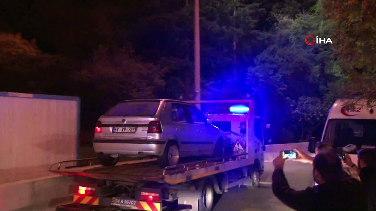 Köprüdeki eli silahlı şahıs böyle görüntülendi