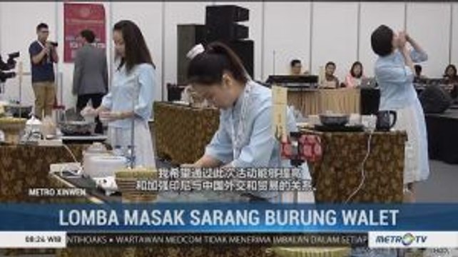 Trade Expo Indonesia 2019 Hadirkan Lomba Masak Sarang Burung Walet