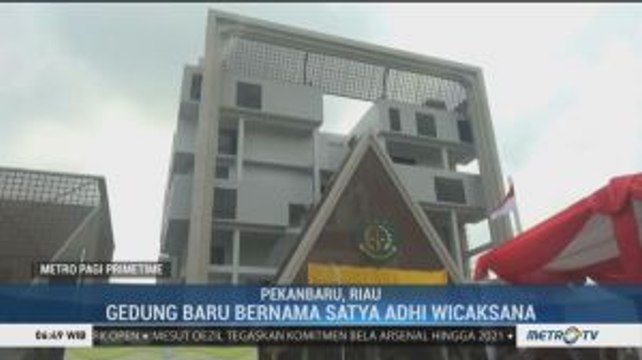 Jaksa Agung Resmikan Gedung Kejati Riau
