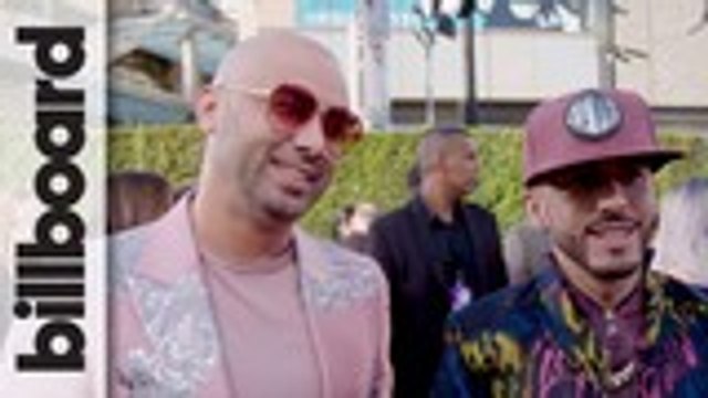 Wisin Y Yandel Talk Fashion & New Song 'Chica Bombastic' | Latin AMAs 2019