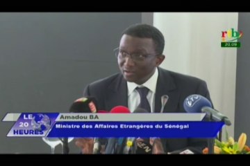 Скачать видео: RTB/Conférence de presse du Ministre des affaires étrangère sénégalais sur la 6 ème Forum de Dakar sur la paix et la sécurité en Afrique