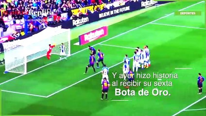 Con 6 Botas de Oro, Lionel Messi conquista la década