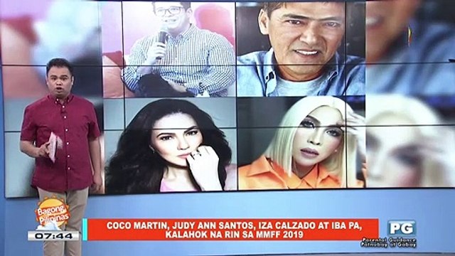 FIFIRAZZI: Coco Martin, Judy Ann Santos, Iza Calzado at iba pa, kalahok na rin sa MMFF 2019