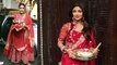 Shilpa Shetty, Raveena Tandon & others celebrate Karwa Chauth; Watch video | FilmiBeat