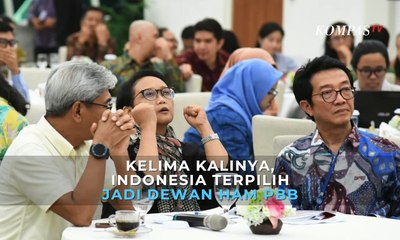 Kelima Kalinya, Indonesia Terpilih Jadi Dewan HAM PBB