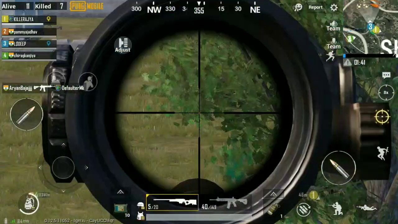 HOW TO KILL THROUGH WALLS | 22 KILLS SQUAD VS SQUAD | PUBG MOBILE