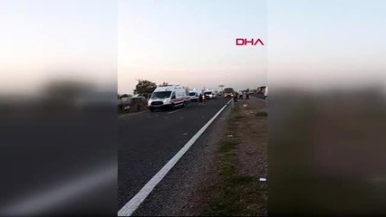 Hatay'da tarım işçilerini taşıyan midibüsle tır çarpıştı 20 yaralı