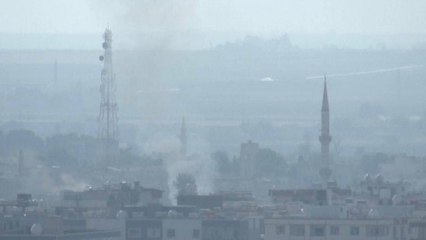 سماع قصف في رأس العين شمال سوريا بعد يوم من إعلان أميركي تركي لوقف النار