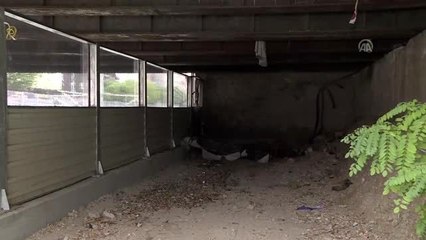 Çöp yangını Marmaray seferlerini aksattı