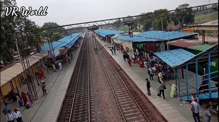 Top View - Combo of Indian Railway Freight Train _ Express
