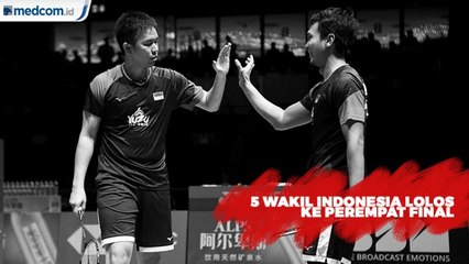 Hasil Lengkap Wakil Indonesia di Babak Kedua Denmark Open 2019