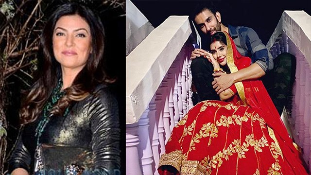 Sushmita Sen's brother Rajeev Sen celebrates Karwa Chauth with Charu Asopa | FilmiBeat