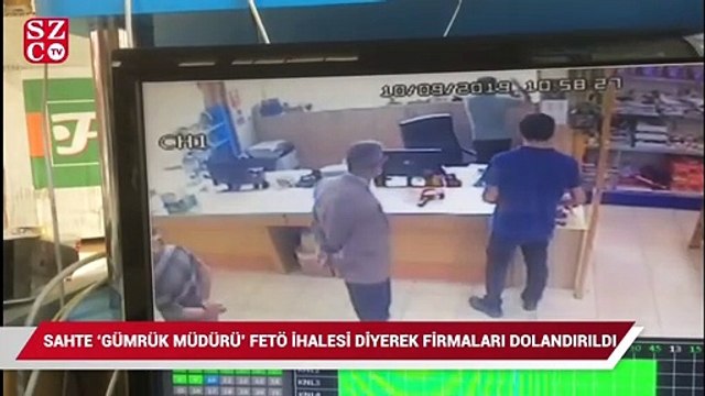 Sahte ‘Gümrük Müdürü’ FETÖ ihalesi diyerek firmaları dolandırdı