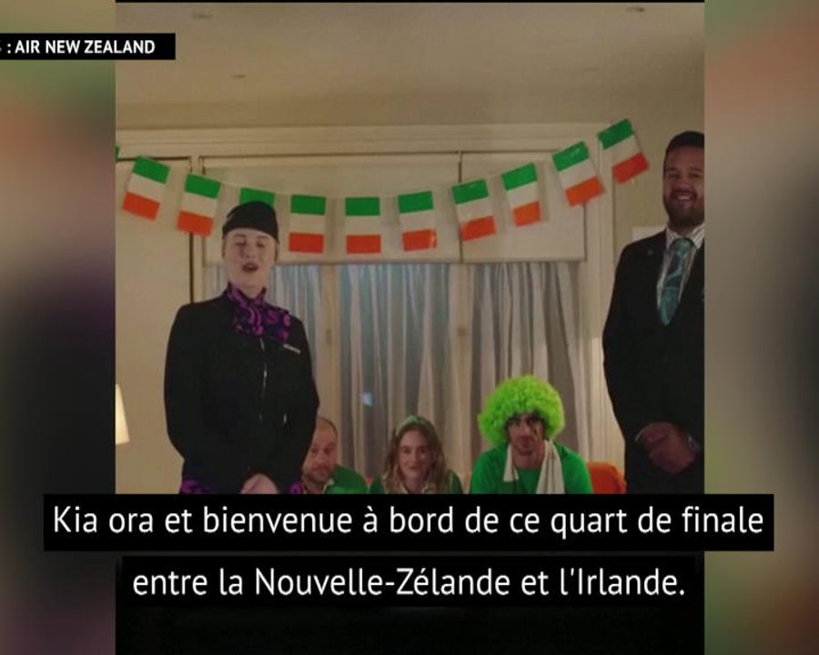 CdM 2019 - Quand Air New Zealand charrie les fans irlandais