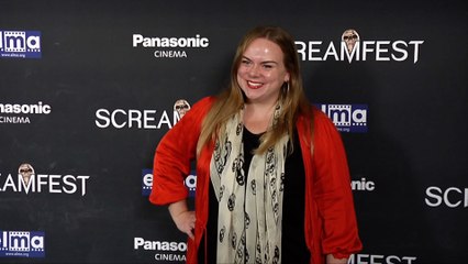 Anna Megan Becker 19th Annual SCREAMFEST Closing Night Black Carpet