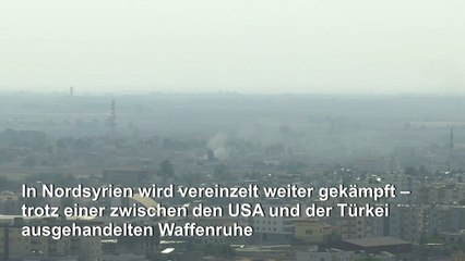 Weiter Kämpfe in Nordsyrien trotz Waffenruhe
