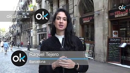Los negocios del centro de Barcelona permanecen abiertos a pesar de la huelga