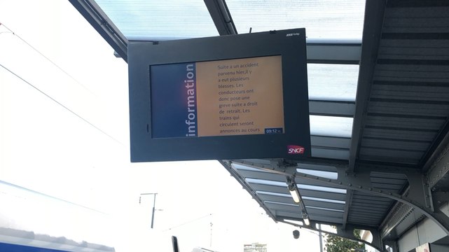 Sablé-sur-Sarthe. À la gare, le trafic des TER et des TGV fortement perturbé