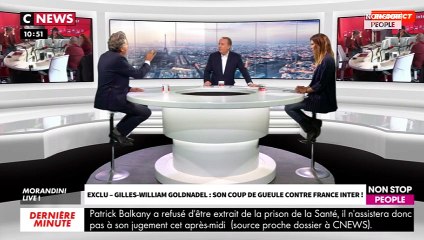 Morandini Live - Gilles-William Goldnadel : son coup de gueule contre France inter (vidéo)