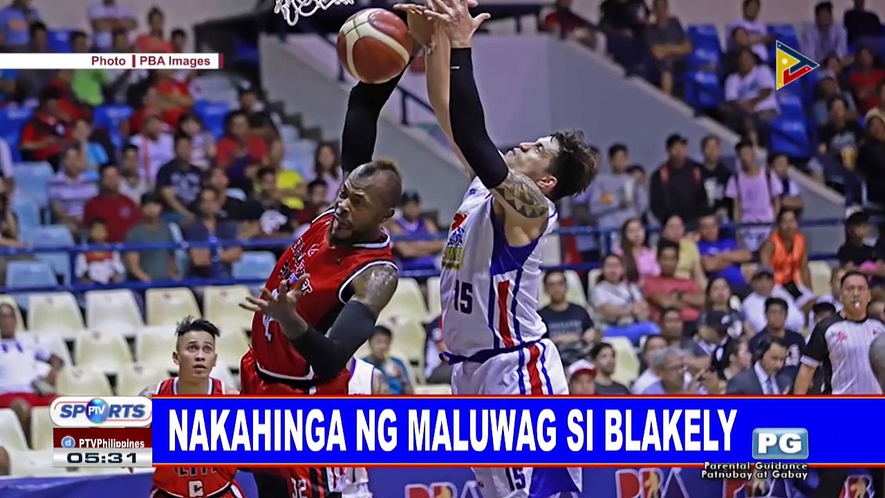 Nakahinga ng maluwag si Blakely