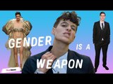 Non-binary model Rain Dove on gender roles