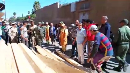 تحرير طريق محتلة وسط أجواء مشحونة بمراكش