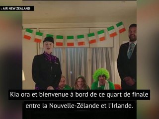 CdM 2019 - Quand Air New Zealand charrie les fans irlandais