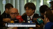 Puigdemont, en libertad sin fianza con condiciones tras comparecer en Bélgica