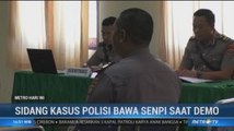 Polda Sultra Sidangkan 6 Polisi Bersenpi saat Demo Mahasiswa di Kendari