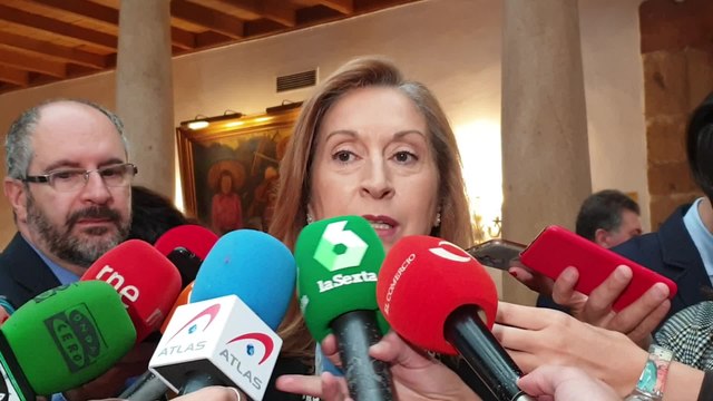 Ana Pastor apela a la tranquilidad en Cataluña