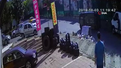 Şaha kalkıp takla attı! Korkunç kaza...