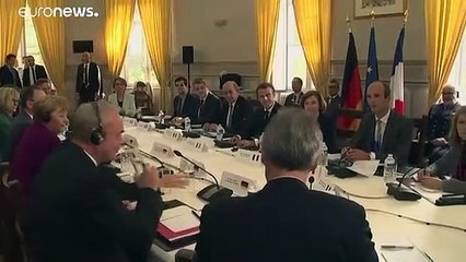 Καταδίκασαν Τουρκία και άνοιξαν θέμα Δουβλίνου Μέρκελ και Μακρόν